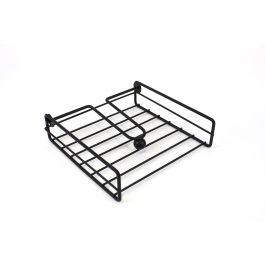 Confortime Servilletero Metal Negro 19 cm ancho x 5 cm alto x 19 cm largo (12 Unidades)