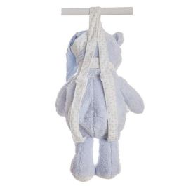 Creaciones Llopis Mochila Oso Azul Rizo 50 cm Poliéster