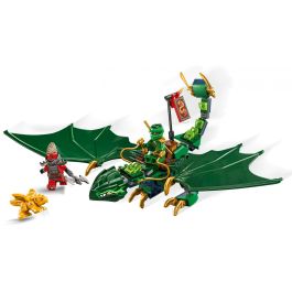 LEGO 71829 Ninjago Dragón Verde del Bosque de Lloyd Set de Construcción con 2 Minifiguras y Dragón Bebé Juguete para niños +6 años