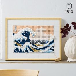 LEGO 31208 Art Hokusai - La Gran Ola, Decoración de Pared Japonesa para Adultos, Set de Construcción Creativo