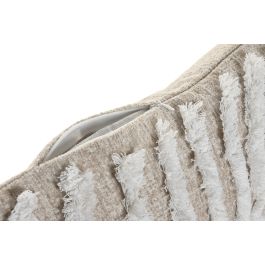 DKD Home Decor Cojín Urban 30 x 50 cm Poliéster Crudo Beige (2 Unidades)