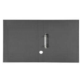 Liderpapel Módulo 4 Archivadores Folio 2 Anillas Mixtas 25mm Negro