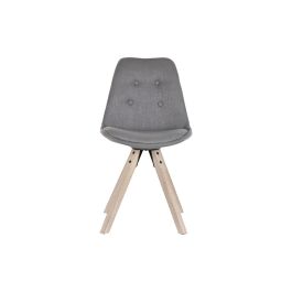 Silla Scandi DKD Home Decor Gris Oscuro 44 x 84 x 48 cm