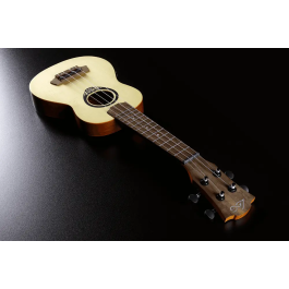 LAG Tiki Uku Baby Soprano Electro-Acustico Slim Arch Back Ukelele