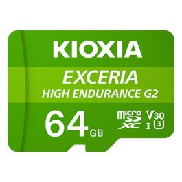 Kioxia Exceria G2 64 GB MicroSD UHS-I Clase 10 para Dashcam y Cámaras de Vigilancia, hasta 100 MB/s Lectura Precio: 18.79000046. SKU: B1JAN37C5M