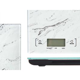 Báscula Digital Kinvara 5kg Diseño Mármol 14x20 cm (12 Unidades) Báscula Digital Kinvara 5kg Diseño Mármol 14x20 cm (12 Unidades)