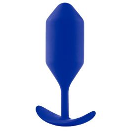 Plug Anal B-Vibe 4 Azul Azul marino