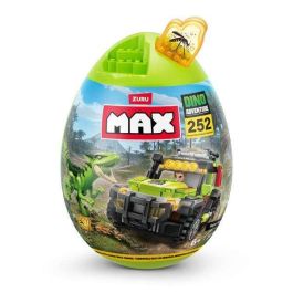 Juego de construcción max dino en huevo con figura, dinosaurio y coche 4x4 (252 pzas) 24'7x17'2x14'4cm Precio: 11.96448. SKU: B164VXBMTY