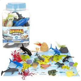 Set de Figuras de Animales Colorbaby Plástico 23 X 10 X 7 CM (4 Unidades)