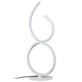 Lámpara Led Decorativa Blanca Home Deco Factory