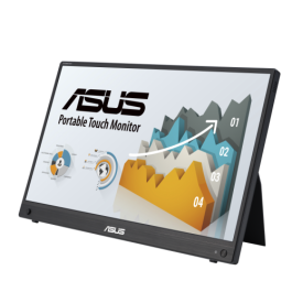 ASUS ZenScreen MB16AHT 39,6 cm (15.6") 1920 x 1080 Pixeles Full HD Pantalla táctil Negro