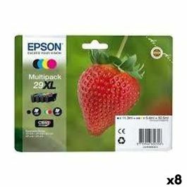 Cartucho de Tinta Original Epson Nº 29 XL Negro/Cian/Magenta/Amarillo (8 Unidades) (1 unidad) Precio: 710.50000043. SKU: B19436JTH9