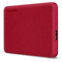 Toshiba Canvio Advance Disco Duro Externo 4 TB (Rojo, Micro-USB-B 3.2 Gen 1)