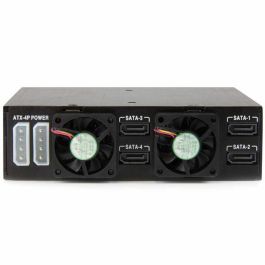 Rack Startech SATSASBP425 Negro Portátil 2,5" Rack Startech SATSASBP425 Negro Portátil 2,5"