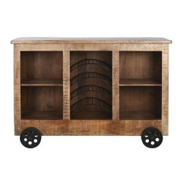 Mueble Bar Vintage DKD Home Decor Natural Negro 53 x 100 x 145 cm Mueble Bar Vintage DKD Home Decor Natural Negro 53 x 100 x 145 cm