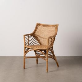 Sillón Marrón Ratán Decoración 56 X 54 X 84 cm Precio: 520.0096. SKU: B18XEDD4MV