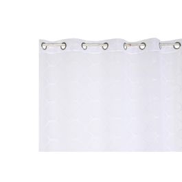 Cortina Basicos DKD Home Decor Blanco 260 x 260 x 140 cm