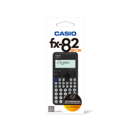 Casio Calculadora Científica Negra 15 Y 10+2 Dígitos 293 Funciones Y 9 Memorias Fx-82Spcw Precio: 18.49999976. SKU: B1D3MRL84X
