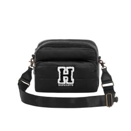 Harry Potter Bolso Bandolera IBiscuit Padding H Negro Harry Potter Bolso Bandolera IBiscuit Padding H Negro