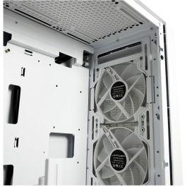 LC-Power Midi Tower LC-810W-ON PC Blanco para Juego ATX EATX micro ATX Mini-ITX Metal Plástico Vidrio Templado