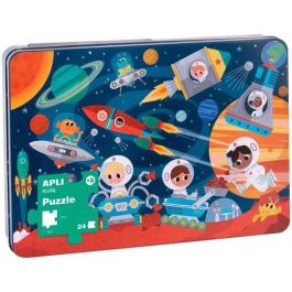 Apli Puzzle Temática El Espacio 24 Piezas Caja Metálica +3 Años Precio: 9.5000004. SKU: S8400746