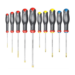 Facom ANWJ10PB Juego de 10 Destornilladores Protwist Planos Phillips Pozidriv Hoja Acero Carbono Precio: 77.59000007. SKU: B1AF74NQ2X
