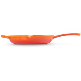 Le Creuset Signature 20182200900422 - Sartén de Hierro Fundido 20cm, Rojo Horno, compatible con inducción