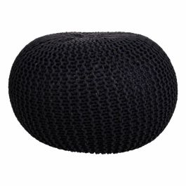 Puff Alexandra House Living Negro Poliestireno 45 x 30 x 45 cm