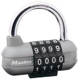 Candado MASTER LOCK con combinación programable de 64 mm - Para casillero deportivo, casillero escolar Precio: 30.89000046. SKU: B14SXF8QSX