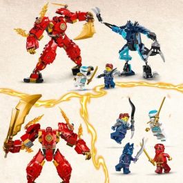 LEGO 71808 Meca Elemental del Fuego de Kai, Juguete de Construcción Ninjago con Minifigura Articulado y Espada para Niños +7 años LEGO 71808 Meca Elemental del Fuego de Kai, Juguete de Construcción Ninjago con Minifigura Articulado y Espada para Niños +7 años