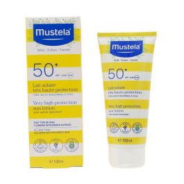 Mustela Leche Solar Muy Alta Protección SPF50+ para Bebé y Niño, 100 ml