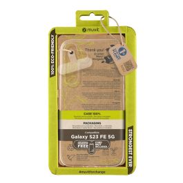 Funda para Móvil Muvit for Change Galaxy S23 FE 5G Transparente Samsung Galaxy S23 Ultra