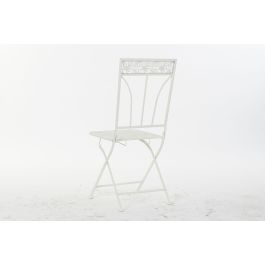 Silla Tropical DKD Home Decor Blanco 48 x 93 x 40 cm Silla Tropical DKD Home Decor Blanco 48 x 93 x 40 cm
