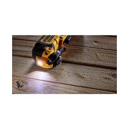 DeWALT Multiherramienta Oscilante 12V a Batería DCS353NT-XJ, Sin Escobillas, 840g, Negro/Amarillo, con Disco de Lija y Adaptador