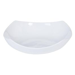 Centro de Mesa Blanco Cerámica 29,5 x 29,5 x 8 cm