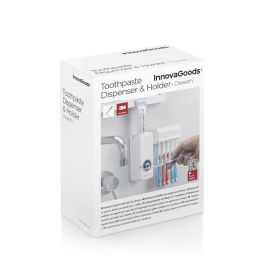 Dispensador de Pasta Dental con Soporte para Cepillos Diseeth InnovaGoods Dispensador de Pasta Dental con Soporte para Cepillos Diseeth InnovaGoods