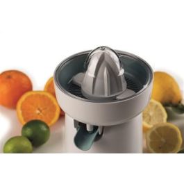 Ariete 417/01 Exprimidor Breakfast Blanco 40W con Boquilla Antigoteo, Ideal para Naranjas, Pomelos y Limones