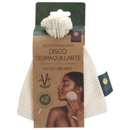 Cosmetic Club Juego de 2 Discos Desmaquillantes de Bambú Reutilizables Precio: 3.50000002. SKU: B12EBQ4D3C