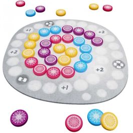 Juego de Mesa Mandala Stones para 2-4 Jugadores, Edad 10+ - Juego Abstracto con Fichas de Baquelita