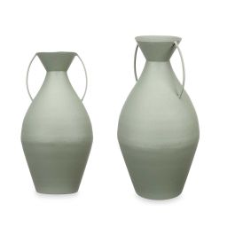 Jarron Acero Tinaja Verde Pastel Grd Giftdecor 20X43CM (4 Unidades) Precio: 64.49999985. SKU: B1BTM9MNZN