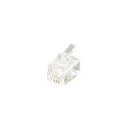 EQUIP 121111 Conector Modular RJ11 4P4C Transparente 100 Piezas Precio: 20.50000029. SKU: B1AVABGQPE