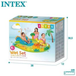 Piscina hinchable centro de juegos dinosaurios (capacidad 143 litros) (+ 2 años) 191x152x58 cm Piscina hinchable centro de juegos dinosaurios (capacidad 143 litros) (+ 2 años) 191x152x58 cm