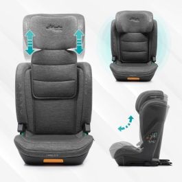 Silla de coche - BABYAUTO - CAPAX GREY DOBBY - 4-12 años - I-Size - 100-150 cm Silla de coche - BABYAUTO - CAPAX GREY DOBBY - 4-12 años - I-Size - 100-150 cm