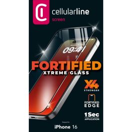 Cellularline Xtreme Glass Protector Pantalla para iPhone 16