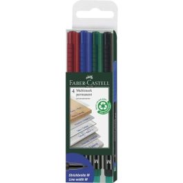 Rotulador Permanente Faber-Castell Multimark M Bolsa De 4 Precio: 5.50000055. SKU: B15LMLR7YG