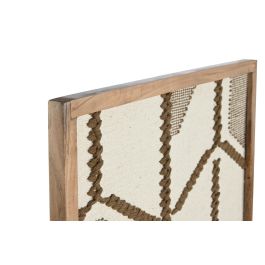 Cuadro Home ESPRIT Beige Natural Boho 60 x 3 x 90 cm (2 Unidades)