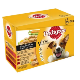 Pedigree Bolsitas 12Pack Salsa Mixto 4x12x100 Precio: 38.5. SKU: B1C6V9HZEF