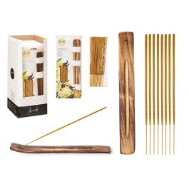 Set 50 Barras Incienso Vainilla con Soporte de Madera - Acorde 12x29.5x2 cm (24 Unidades) Precio: 28.49999999. SKU: B17PM6X66D