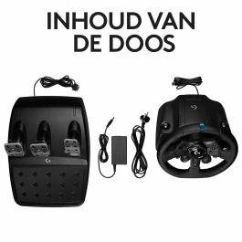 Logitech G G923 Volante + Pedales PC PlayStation 4 PlayStation 5 Negro