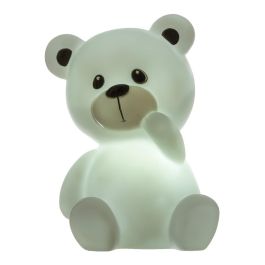 Atmosphera For Kids Luz nocturna decorativa led modelo osito, colores surtidos, funciona a pilas, medidas 9.2x10.5x13cm